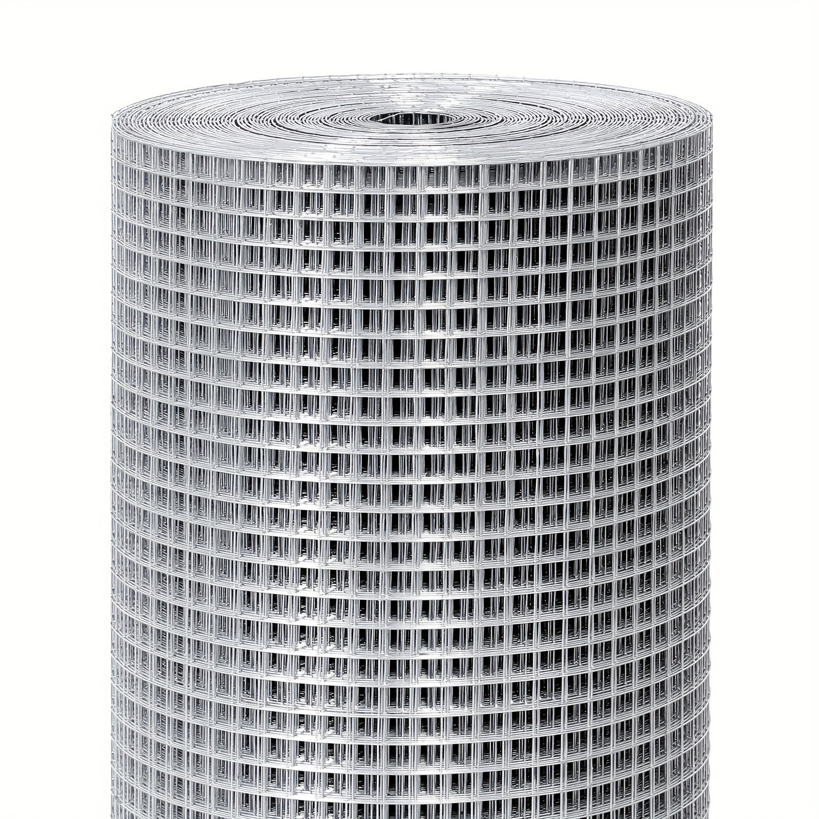 1/2 Inch 4ft x 100ft Galvanized Welded Cage Wire Mesh Roll Supports Poultry Netting Cage Fence