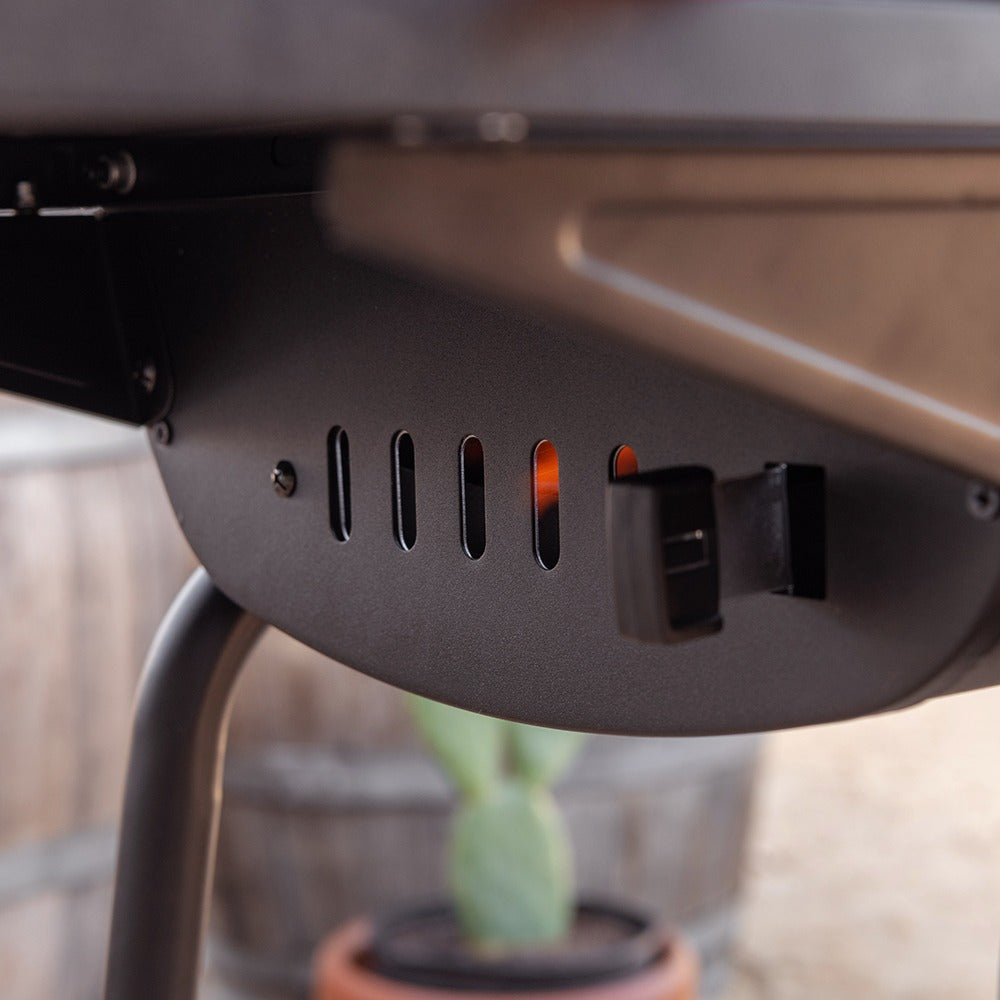 17.5" Charcoal Barrel Grill with Side Shelf, Perfect for Outdoor Cooking & Grilling, BBQs, Camping, Patio, Garden, Backyard, Tailgating, Black