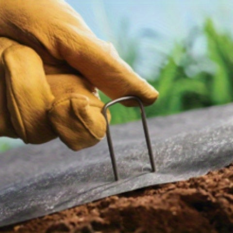 Premium Black Weed Barrier Landscape Fabric - Heavy Duty Woven Ground Cloth