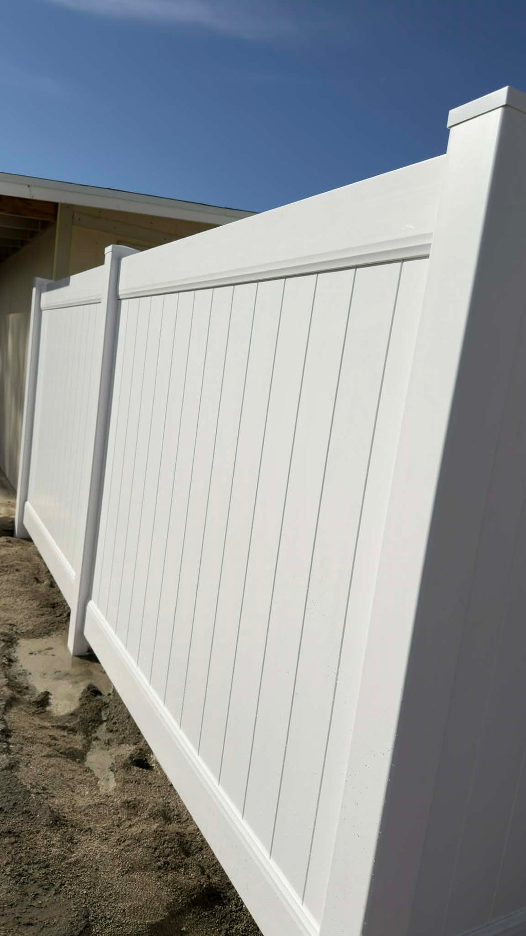 Vinyl Fence Post with Cap