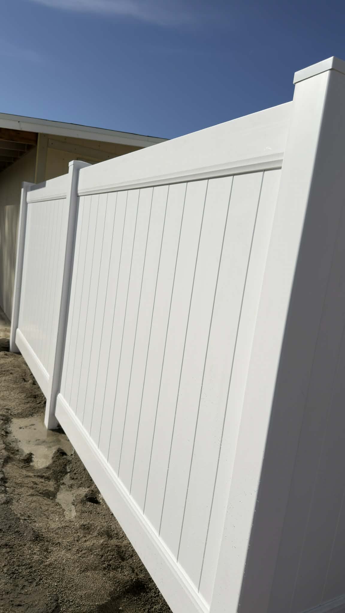 Vinyl Fence Post with Cap