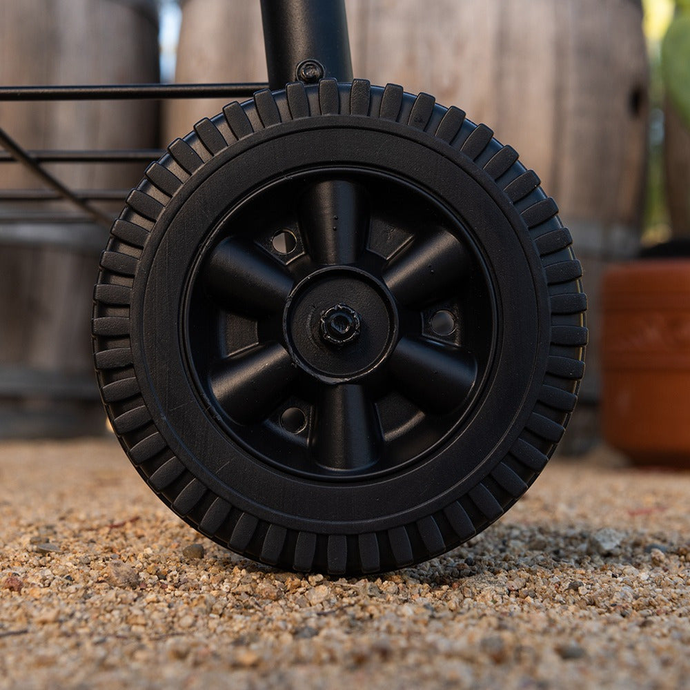 17.5" Charcoal Barrel Grill with Side Shelf, Perfect for Outdoor Cooking & Grilling, BBQs, Camping, Patio, Garden, Backyard, Tailgating, Black